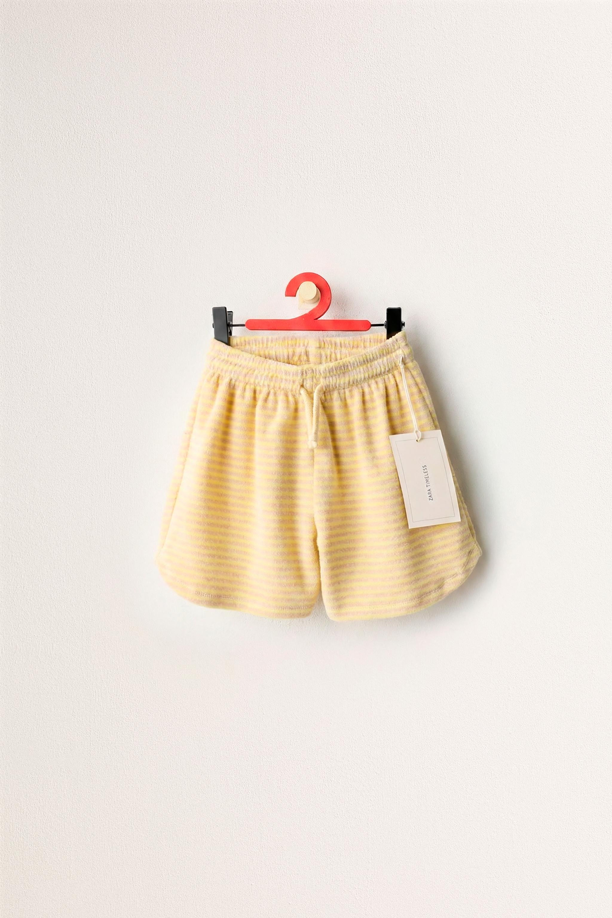 ZARA TIMELESS - STRIPED TERRYCLOTH SHORTS | Zara US
