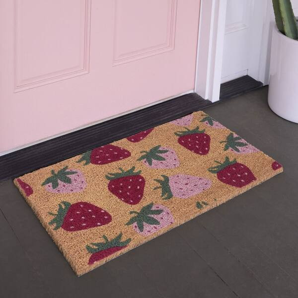 Strawberry Fruit 18" x 30" Doormat - 18" x 30" | Bed Bath & Beyond