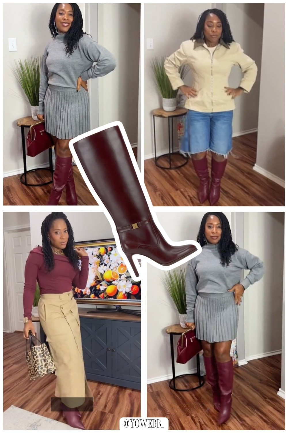 My favorite burgundy boots are on sale! So chic, so versatile. Get them while you can!
#FallBoots #KneeHighBoots #SalesAlert

#LTKSeasonal #LTKSaleAlert #LTKCyberWeek