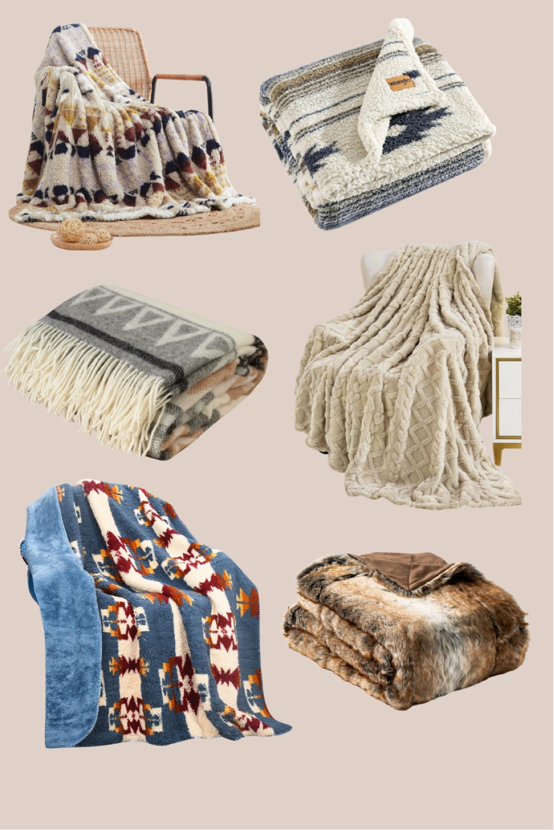 Western blankets 

#LTKGiftGuide #LTKHome #LTKSeasonal