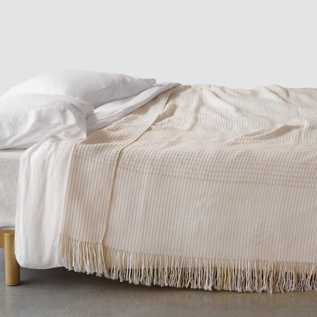 La Leña Luxe Alpaca Bed Blanket | The Citizenry