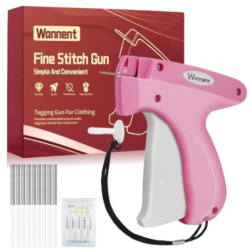Stitch Gun for Clothes Stitchy Tagging Gun for Clothing Stitchy Quick Clothing Fixer -Includes 1,... | Amazon (US)