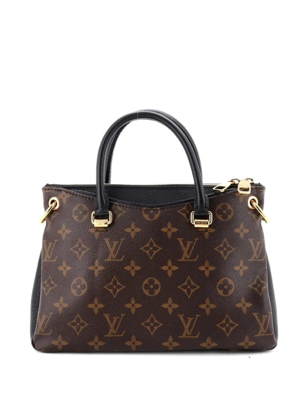 Pallas Tote Monogram Canvas with Leather BB shoulder bag | Farfetch Global