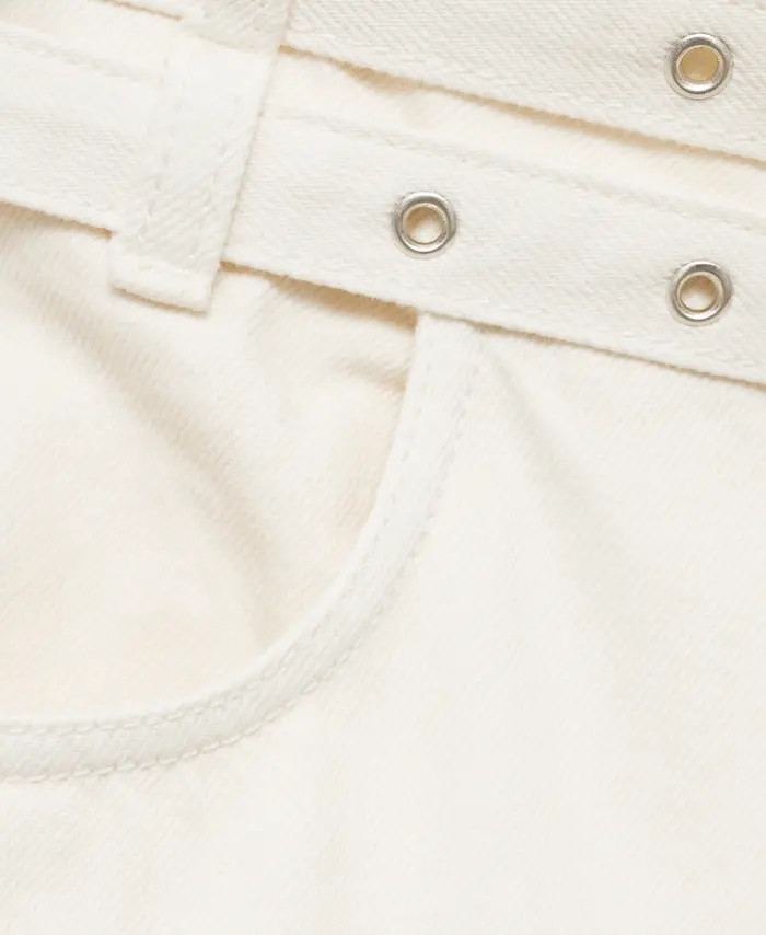 MANGO Double Belt Balloon Jeans | Nordstrom | Nordstrom