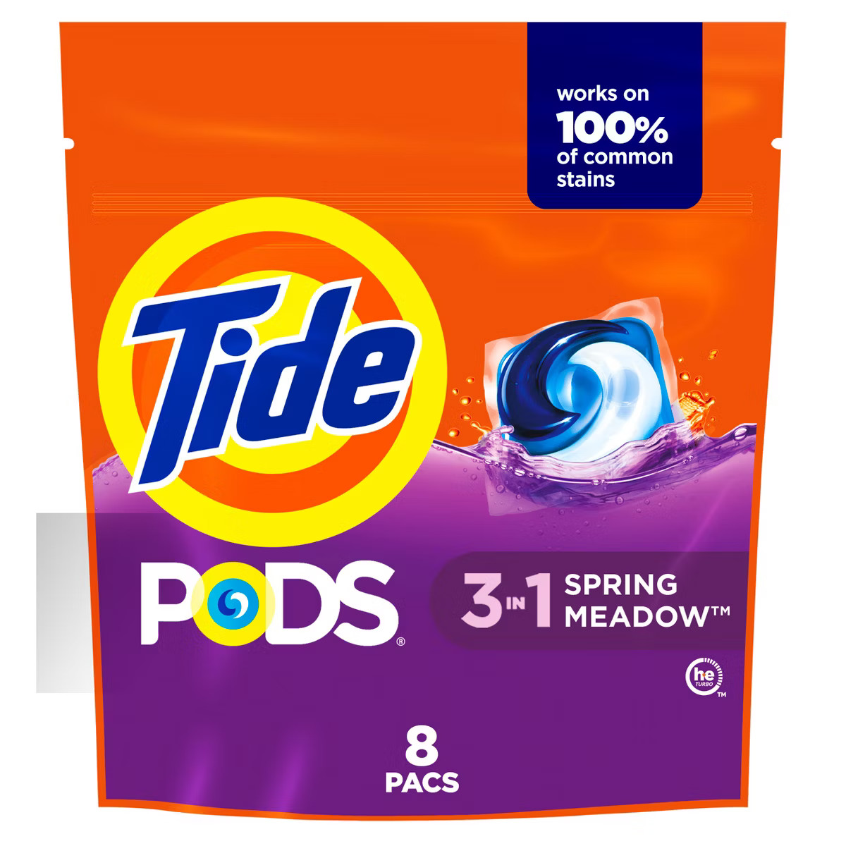 Tide Spring Meadow Pods HE Compatible Laundry Detergent Soap Pacs | Target