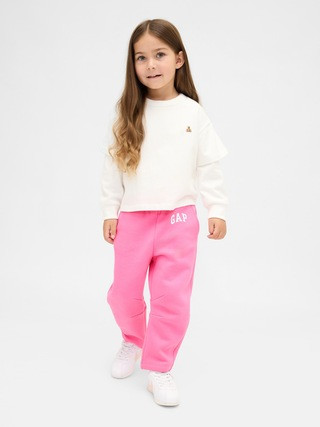 Baby & Toddler VintageSoft Logo Barrel Sweatpants | Gap (US)