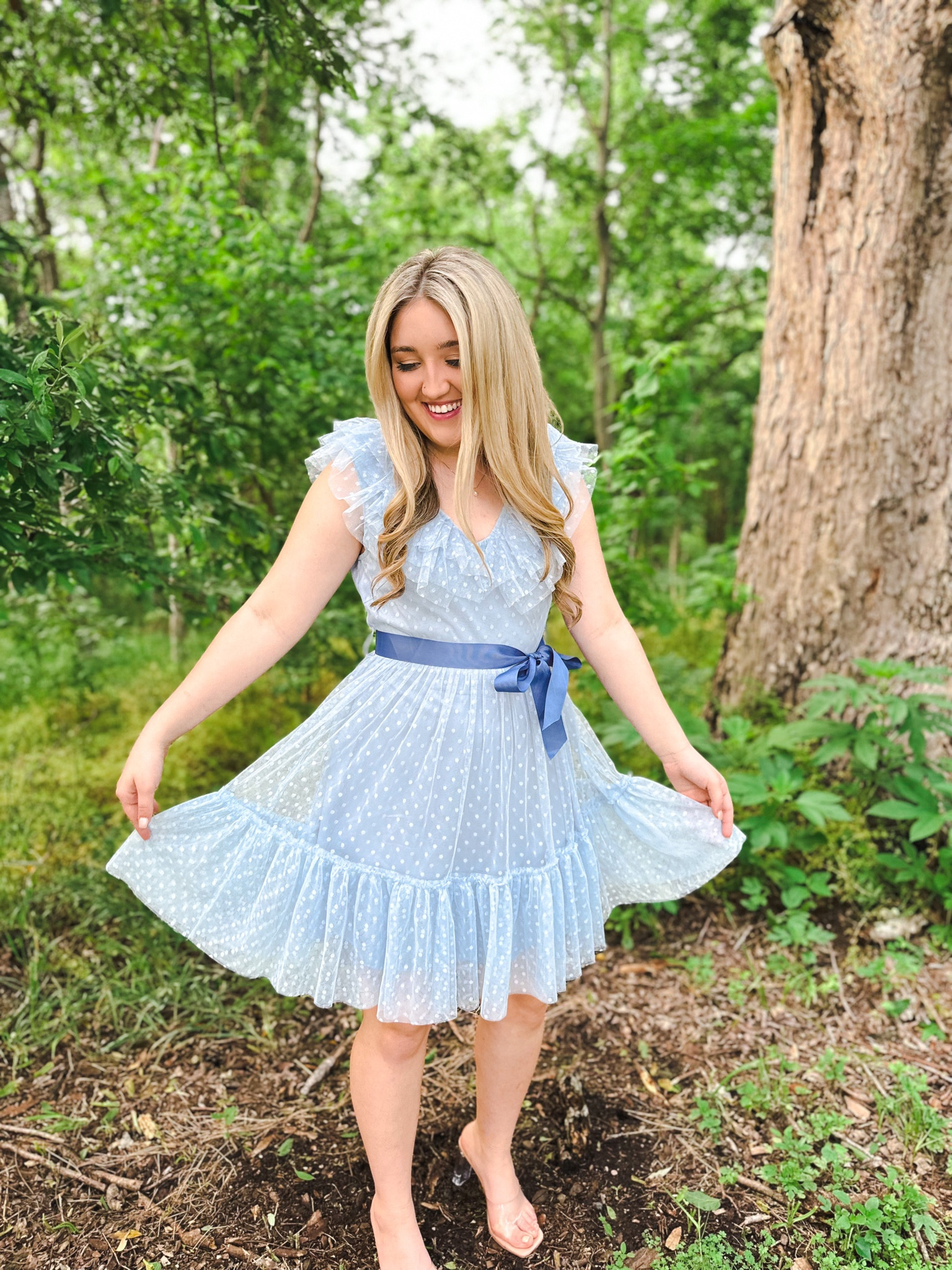 This beautiful spring dress is so stunning on! My daughter— 5’6, approx 140lbs— is wearing a medium. This SHEIN dress is sure you get you plenty of compliments! 

#LTKFind #LTKfit #LTKunder50