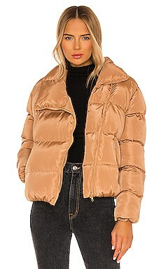 Toast Society Jupiter Puffer Jacket in Cinnamon from Revolve.com | Revolve Clothing (Global)