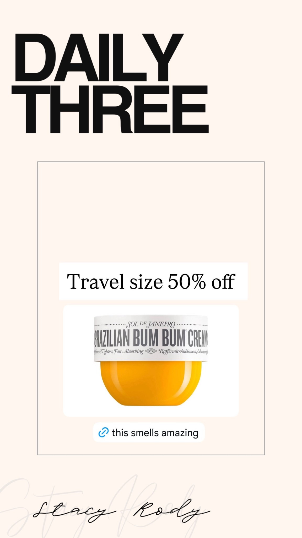 Sephora 50% Off Sale 
Body cream 

#LTKBeauty #LTKselfcare #LTKSaleAlert