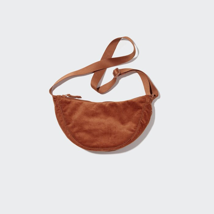 Corduroy Round Mini Shoulder Bag | UNIQLO (US)