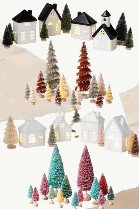 Light up Christmas village, bottle brush Christmas trees, target Christmas decor

#LTKSeasonal #LTKhome #LTKHoliday
