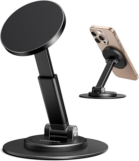 UGREEN Magnetic Phone Stand for MagSafe, Height Adjustable iPhone Stand for Desk with 360° Rotat... | Amazon (US)
