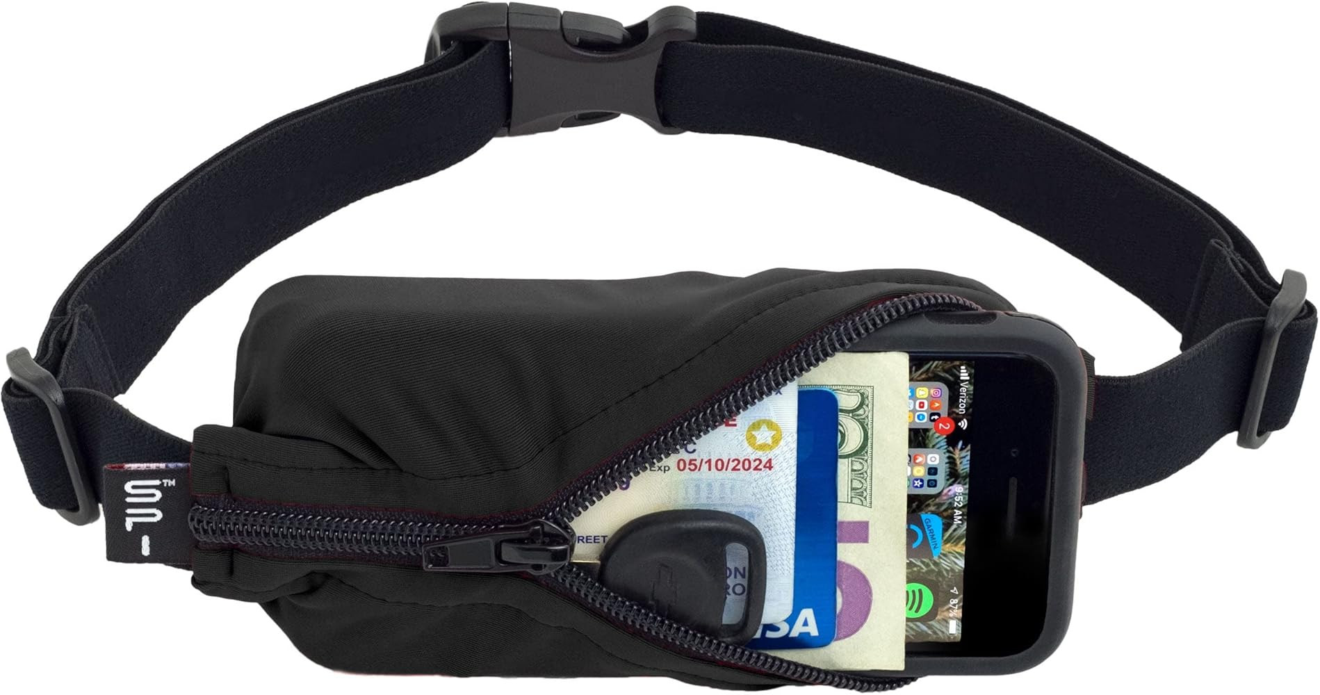 Original Pocket Running Belt for Women Men, Phone Holder for Running, Running Fanny Pack for Wome... | Amazon (US)
