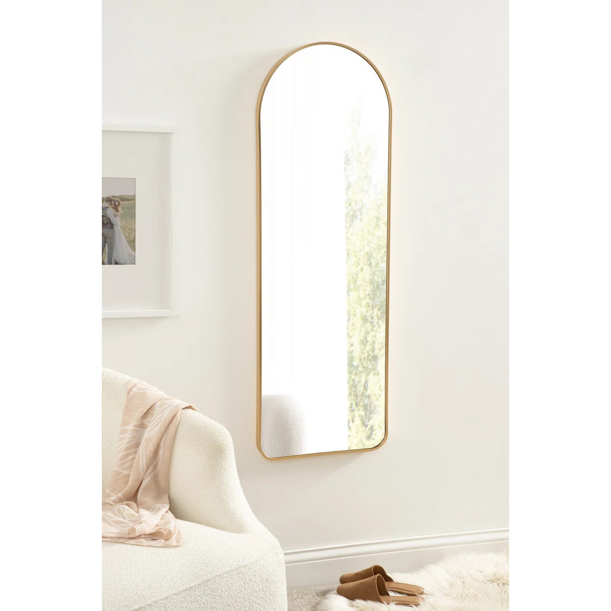 Anacleta Metal Arch Mirror | Wayfair North America