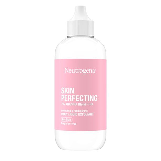 Neutrogena Skin Perfecting Dry Skin Liquid Face Exfoliant, 4 fl. oz | Walmart (US)