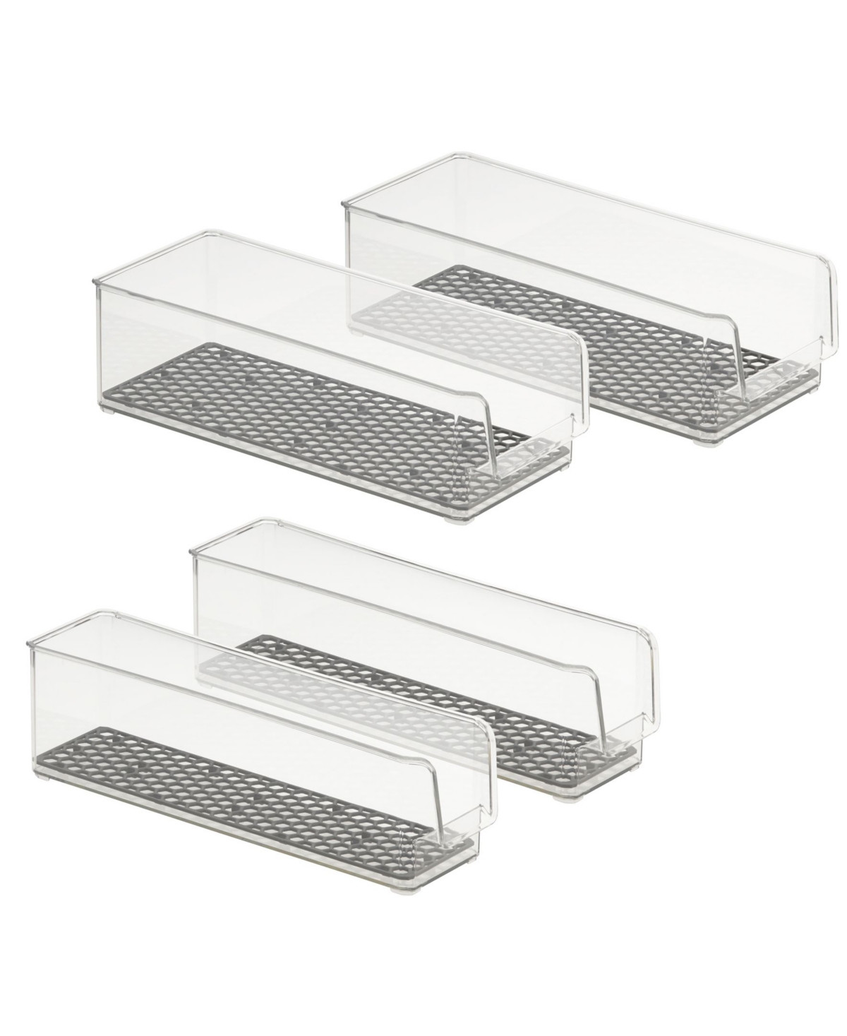 Hexa in Fridge Stackable Refrigerator Bins for Storage Set, 4 Piece | Macys (US)