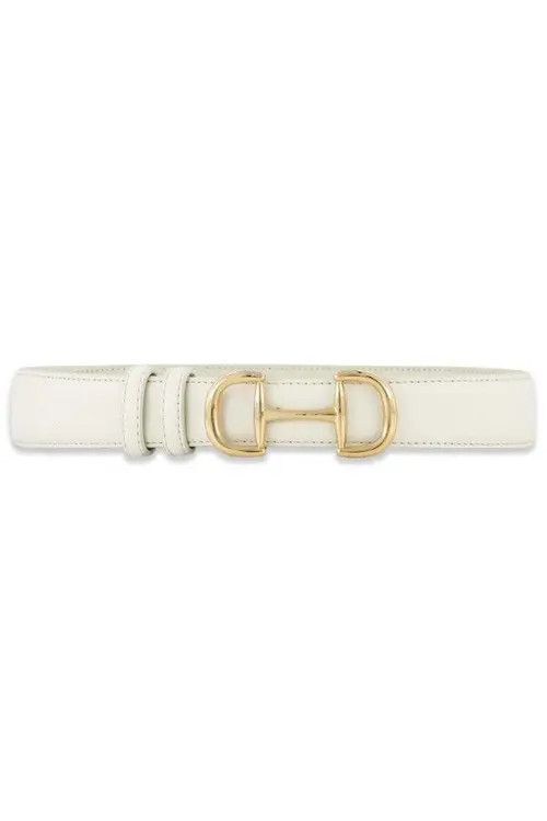 The Noli Shop Bettie Belt in Pearl at Nordstrom, Size X-Small/small | Nordstrom
