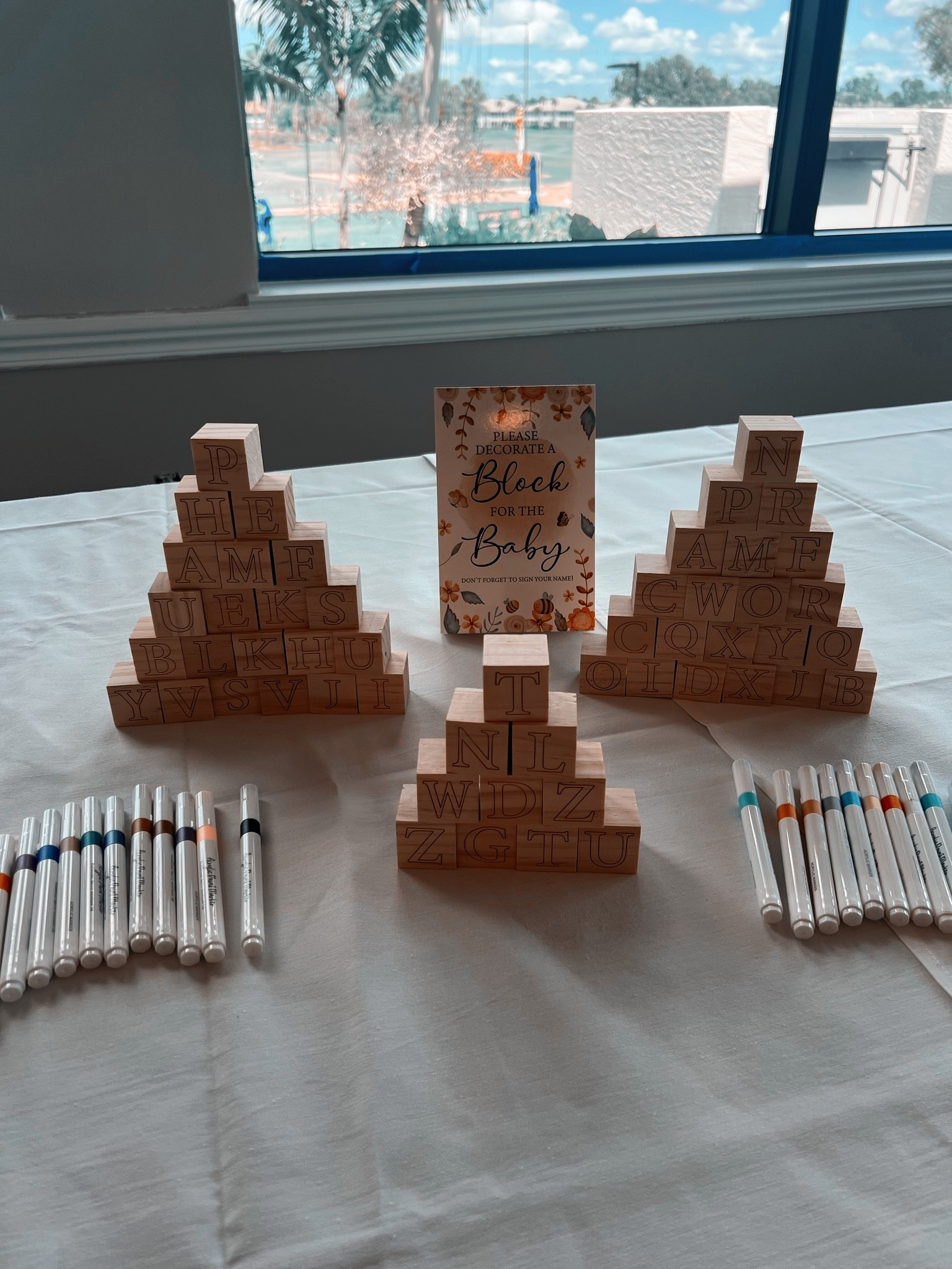 Decorate a block for baby! Great baby shower activity 

#LTKBaby #LTKmomlife #LTKBump