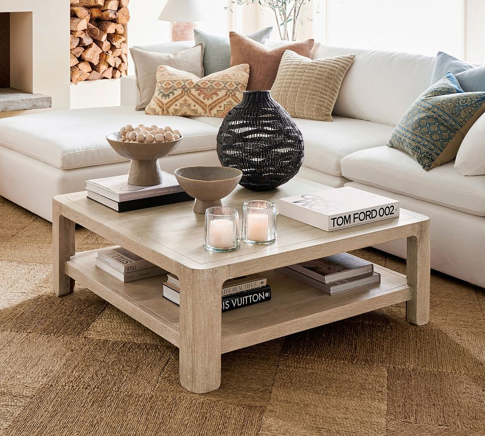 Aptos Square Coffee Table | Pottery Barn (US)