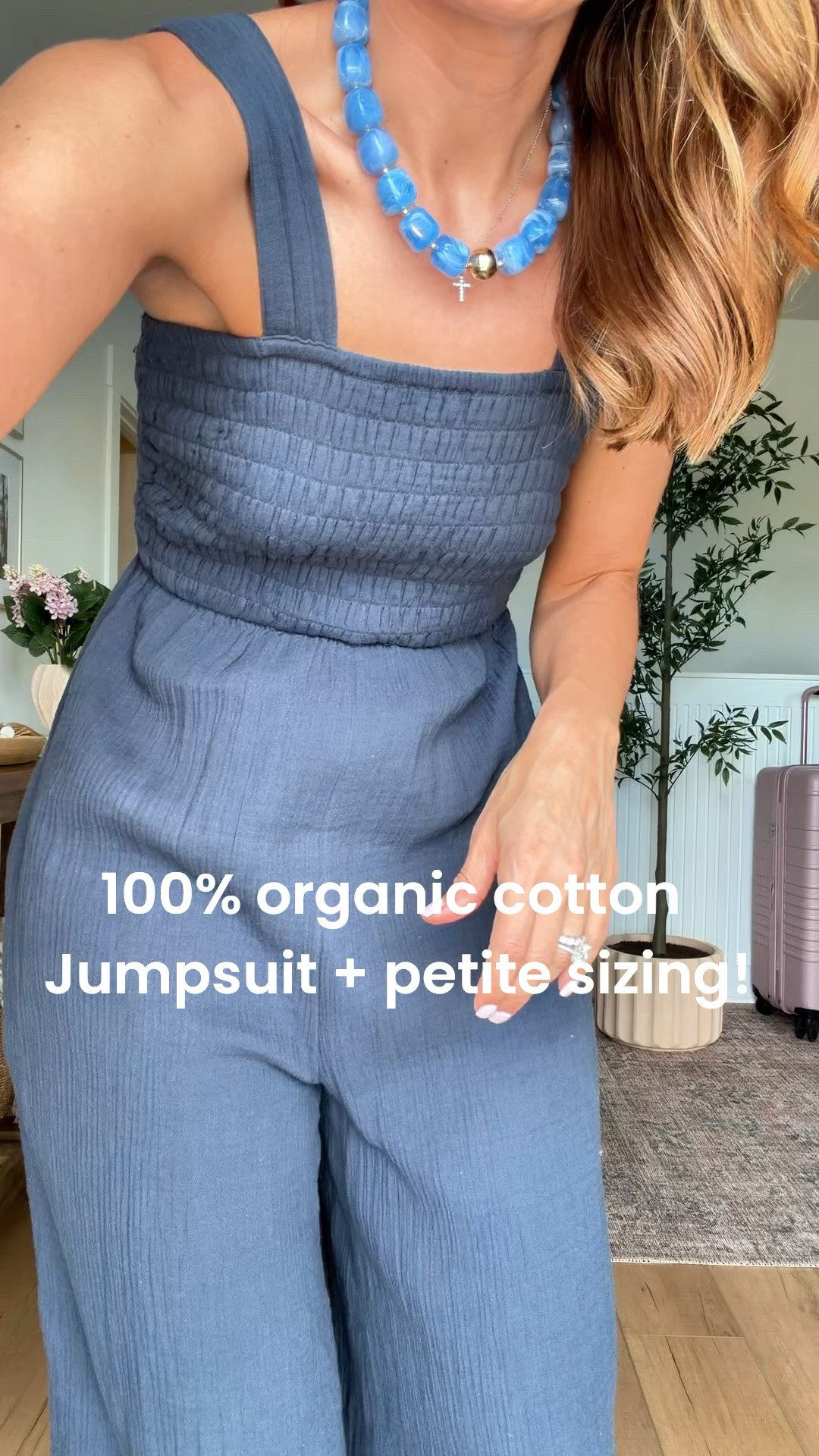 New 100% organic cotton jumpsuit in XS petite - has hidden button to adjust straps! Comes in new colors. Casual outfit. Summer outfit. Vacation outfit.

#LTKootd #LTKgrwm #LTKTravel