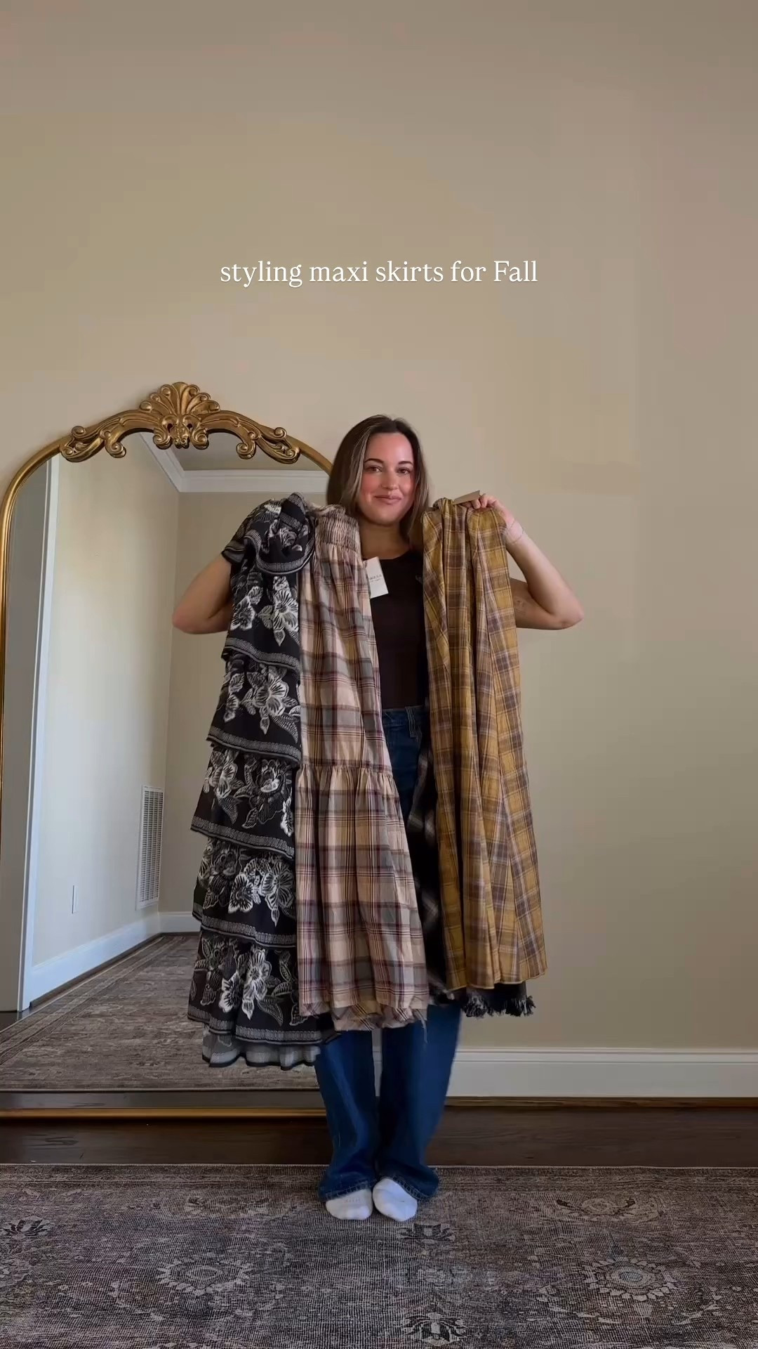 Vick code: KACEYSAVE35

Skirts are all from Vici & are true to size. Sweaters are true to size, size up if you like a more oversized fit in the cream sweater. 

Boots- sized up 1/2 size as I normally do. 

#LTKSaleAlert #LTKSeasonal #LTKFindsUnder50