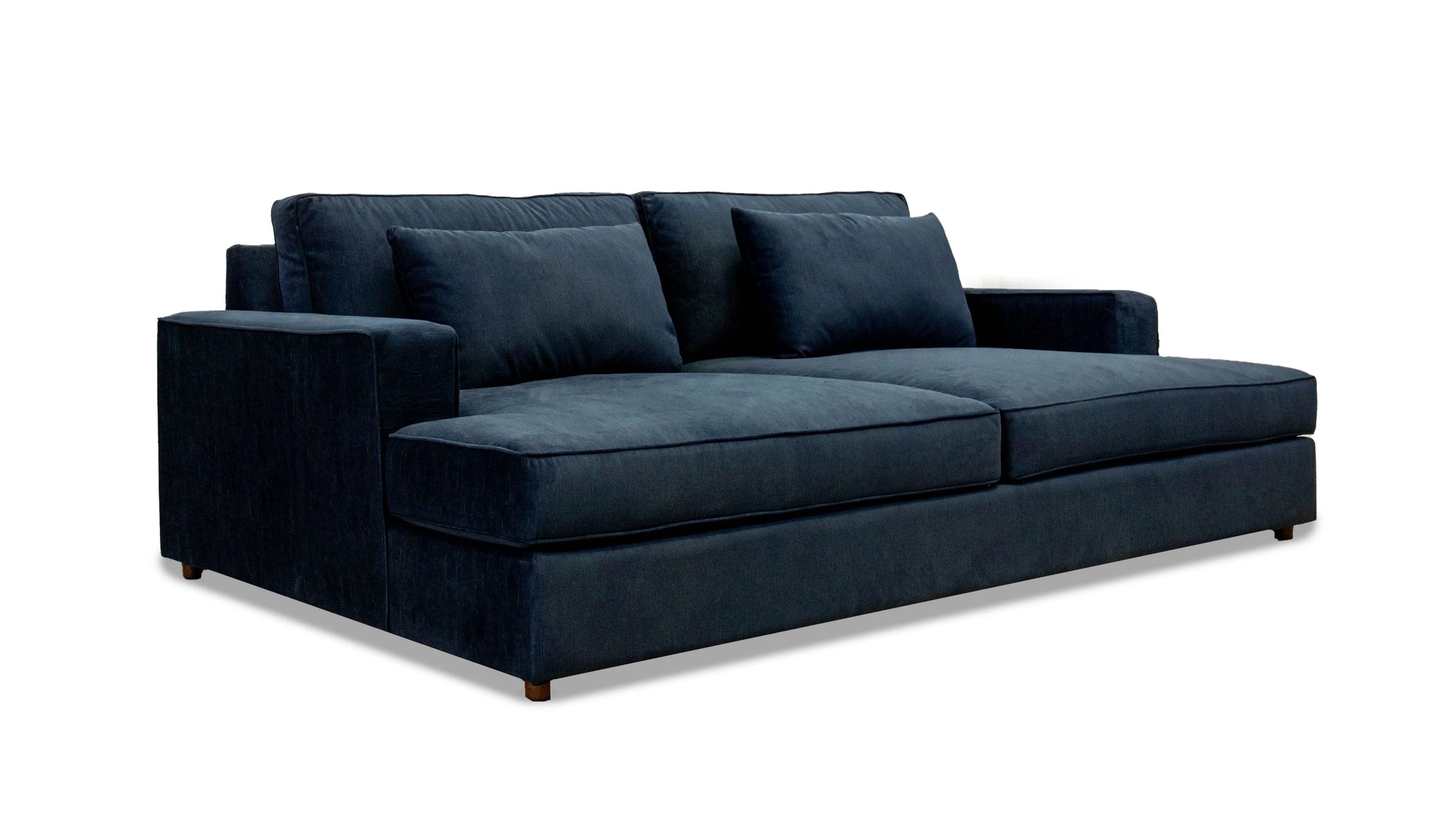 Bailey 96" Square Arm Sofa with Reversible Cushions | Wayfair North America
