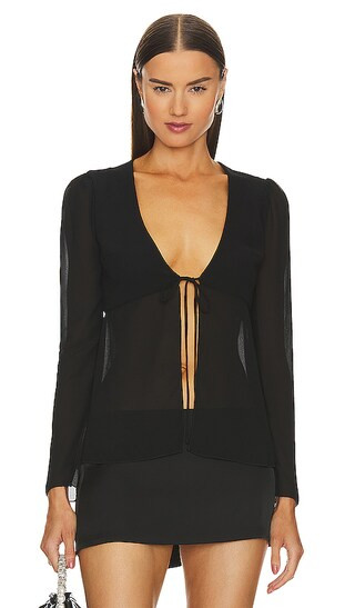 Katana Top in Black | Revolve Clothing (Global)