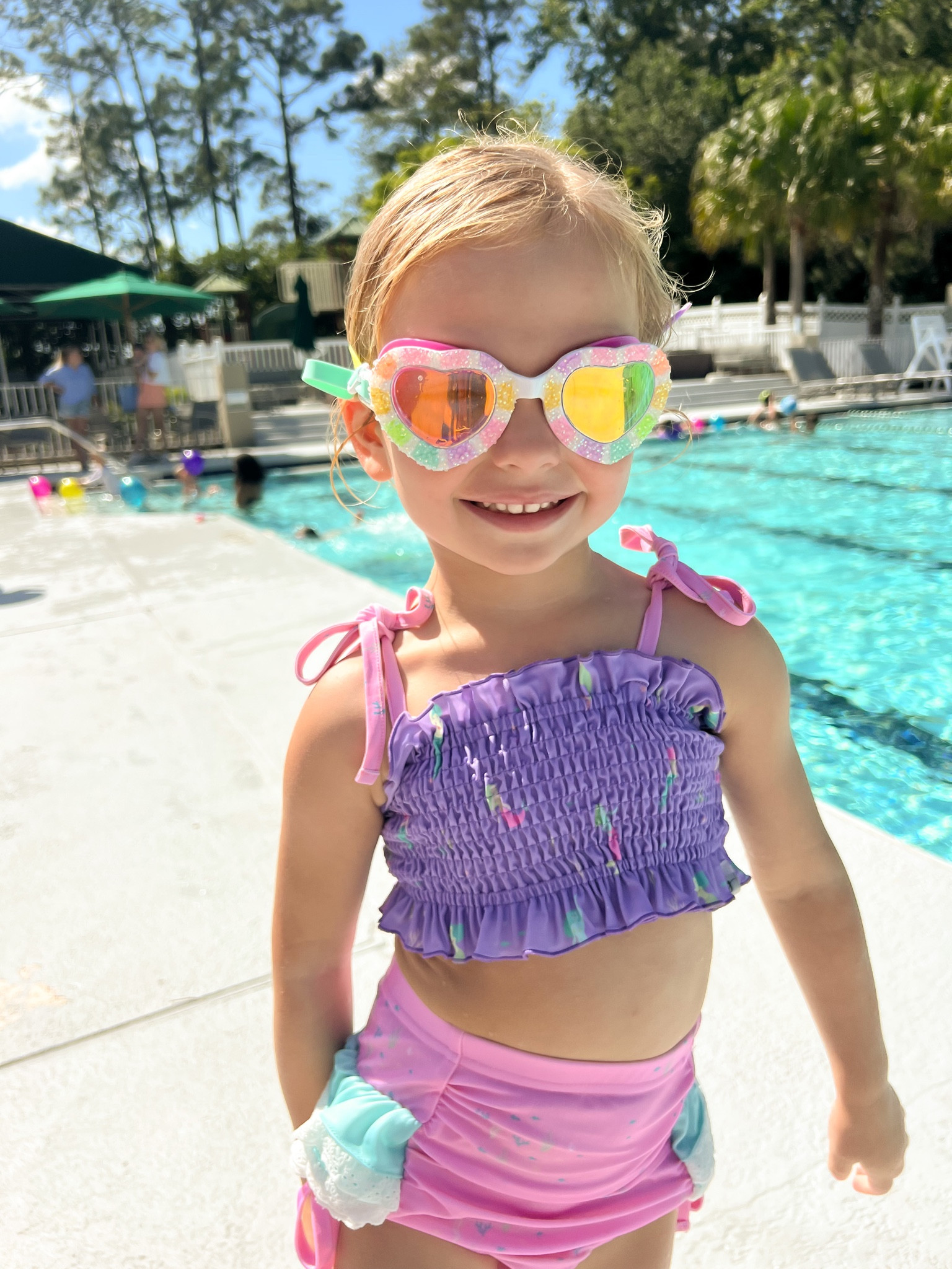 Super fun summer goggles 🧜‍♀️💗

#LTKkids