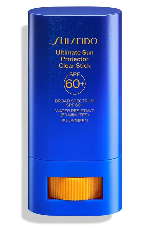 Shiseido Ultimate Sun Protector Clear Stick SPF60+ at Nordstrom, Size 0.7 Oz | Nordstrom