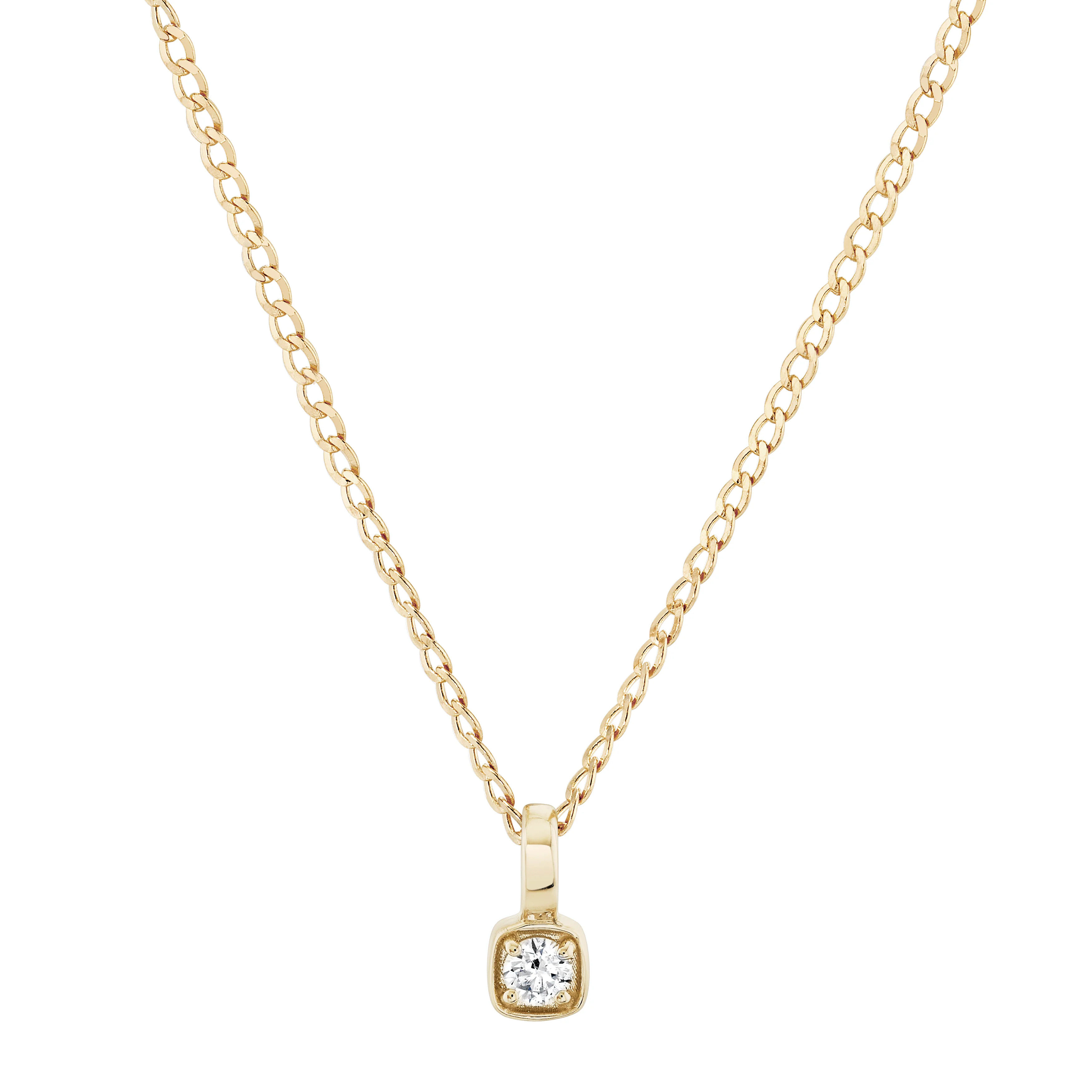 Grande Diamond Ace Pendant | Shop Custom 14k Gold Jewelry | Ariel Gordon Jewelry