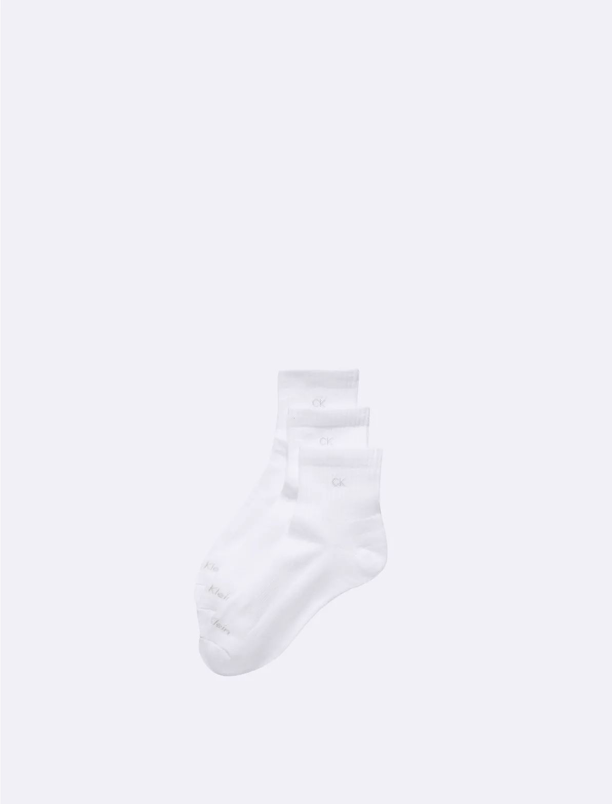 Cushion 3-Pack Quarter Socks | Calvin Klein | Calvin Klein (US)