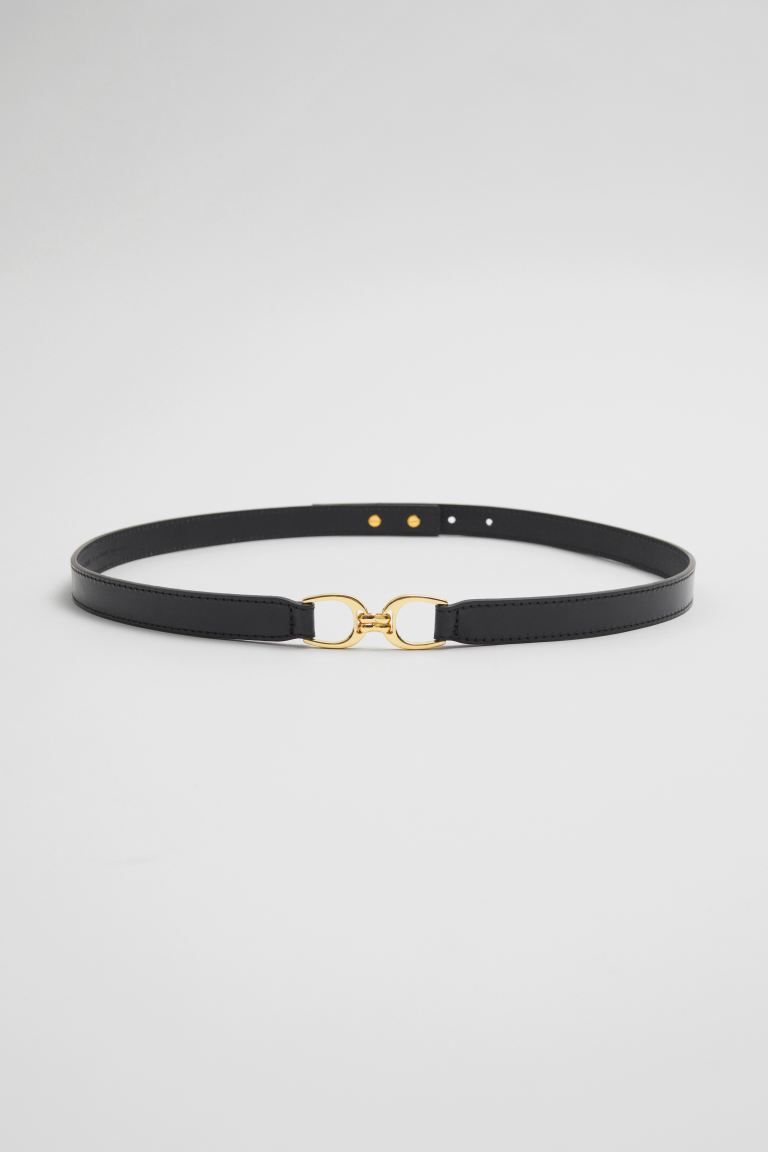 Mid-Waist Leather Belt | H&M (UK, MY, IN, SG, PH, TW, HK)