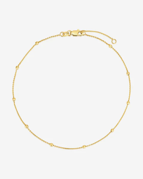 Saturn Chain Anklet | Ring Concierge
