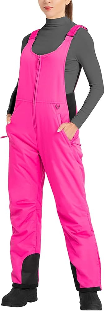 Sportneer Snow Pants Women Essential Insulated Ski Pants Women Snow Bibs Overalls for Ski Snowboa... | Amazon (US)