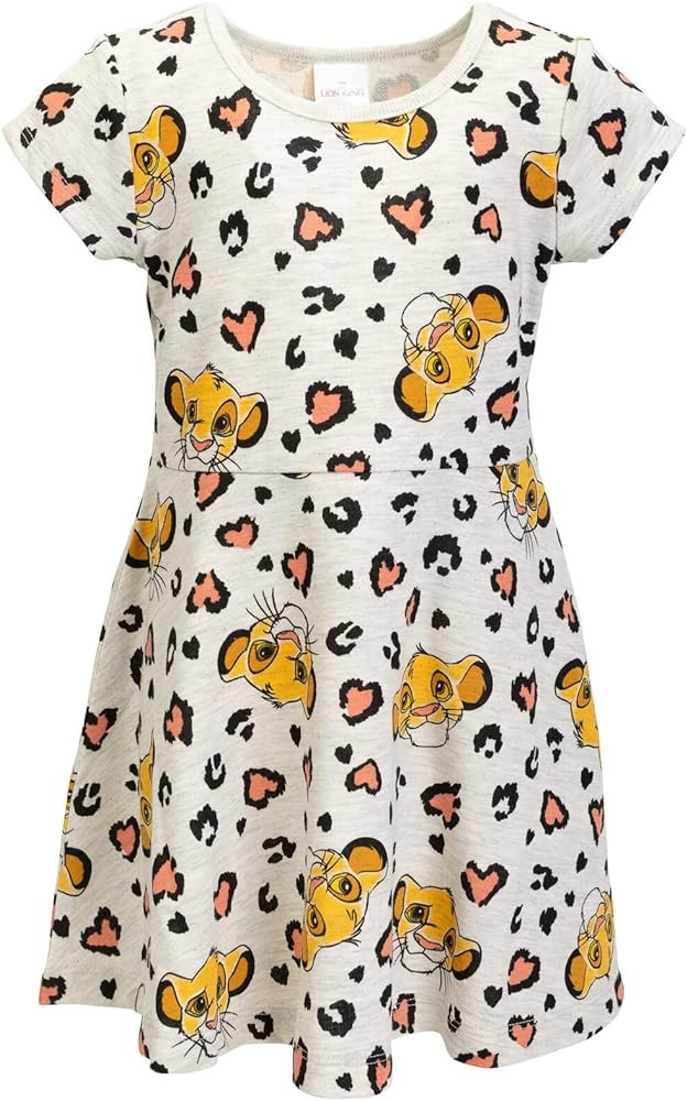 Disney French Terry Skater Dress Infant to Big Kid Sizes (18 Months - 14-16) | Amazon (US)