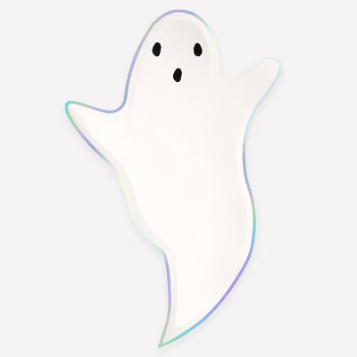 Meri Meri Ghost Shaped Plates (Pack of 8) | Target