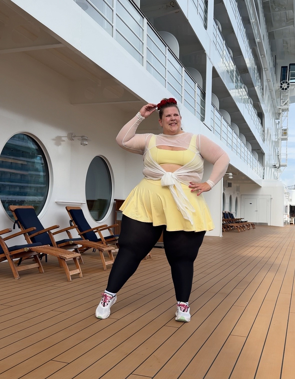 You know I had to Disney bound for my workout on my cruise! 

#LTKSeasonal #LTKPlusSize #LTKActive