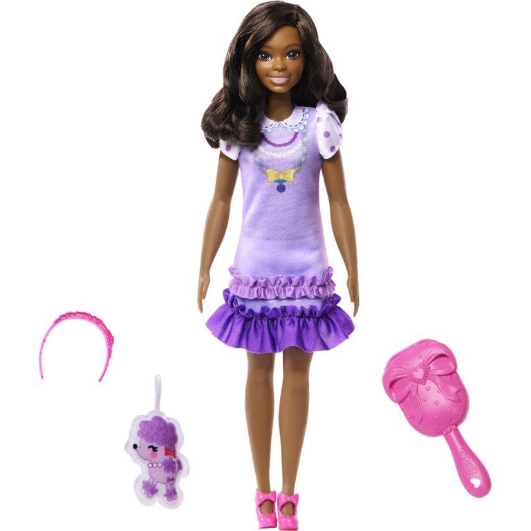 Barbie Doll for Preschoolers, My First Barbie “Brooklyn” Doll | Walmart (US)