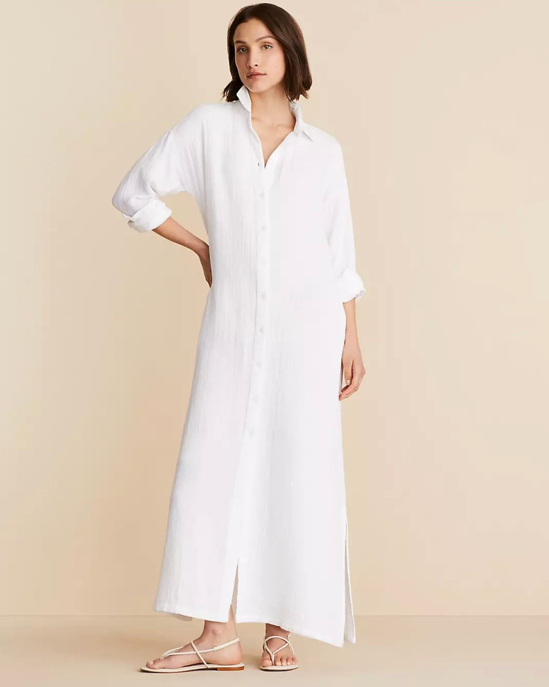 I love this white maxi shirt dress!

This takes the button up white shirt to a new level.

So classic and perfect for your summer wardrobe.

#LTKFindsUnder100 #LTKOver40 #LTKSaleAlert