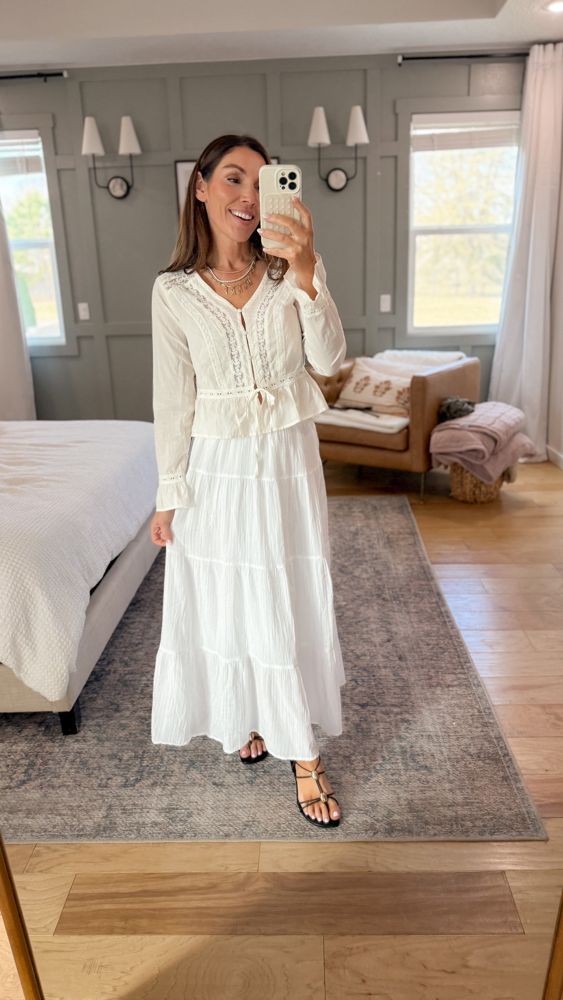 New arrivals at Target!!! I love this float blouse and tiered maxi skirt!! 

#LTKFindsUnder50 #LTKWorkwear #LTKSaleAlert