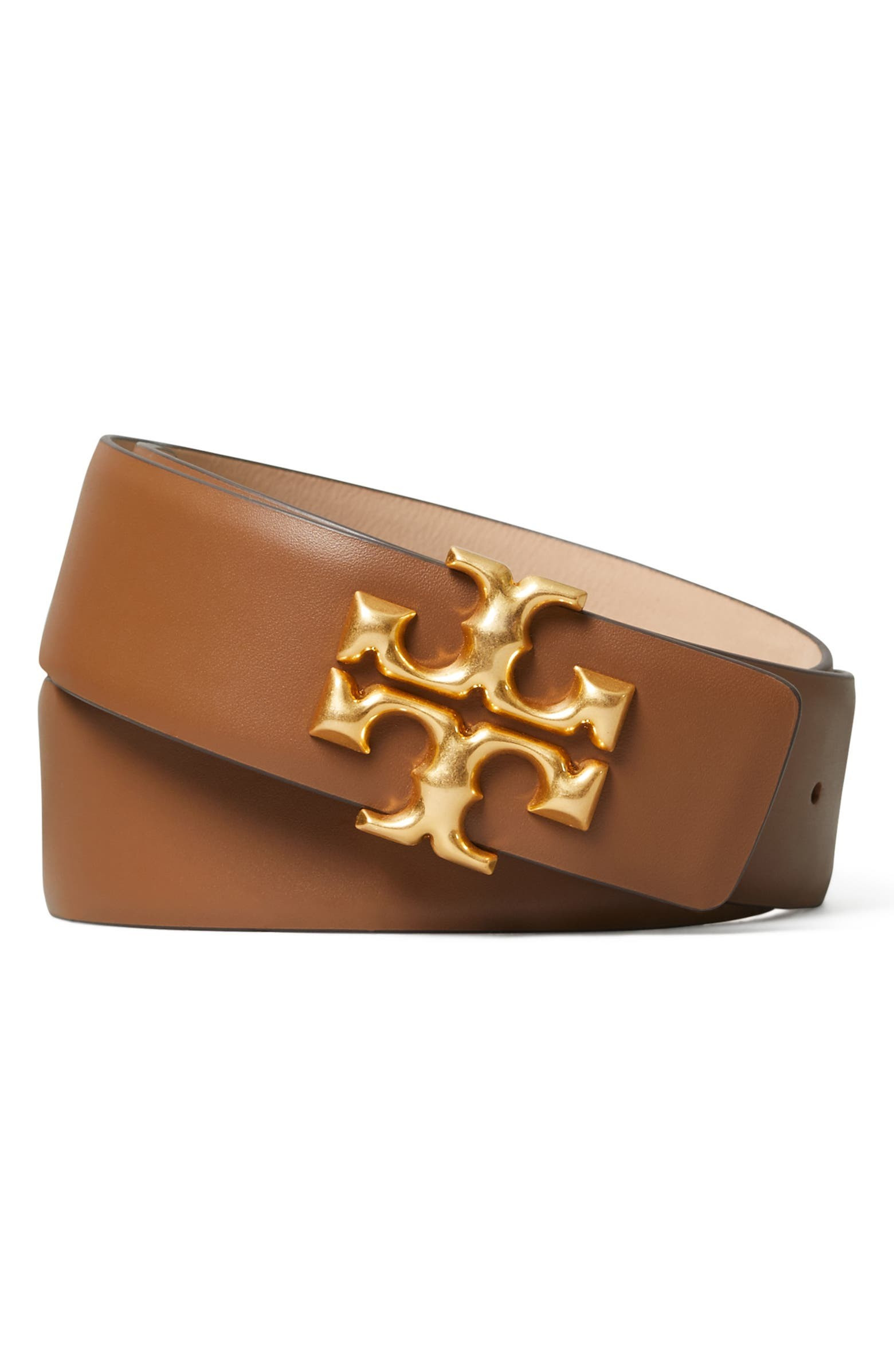 Eleanor Logo Leather Belt | Nordstrom