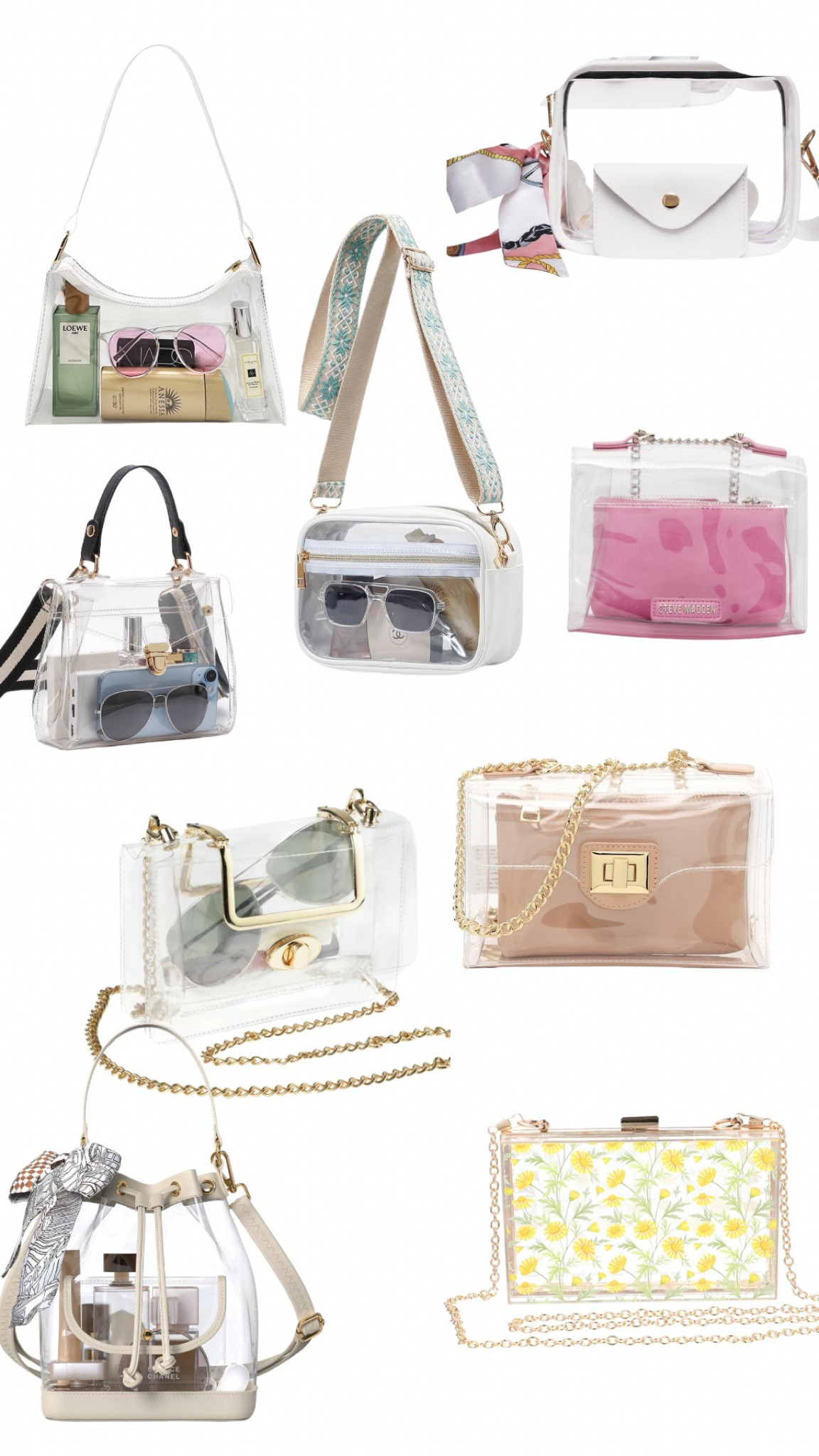 Clear bags for WMO ⛳️