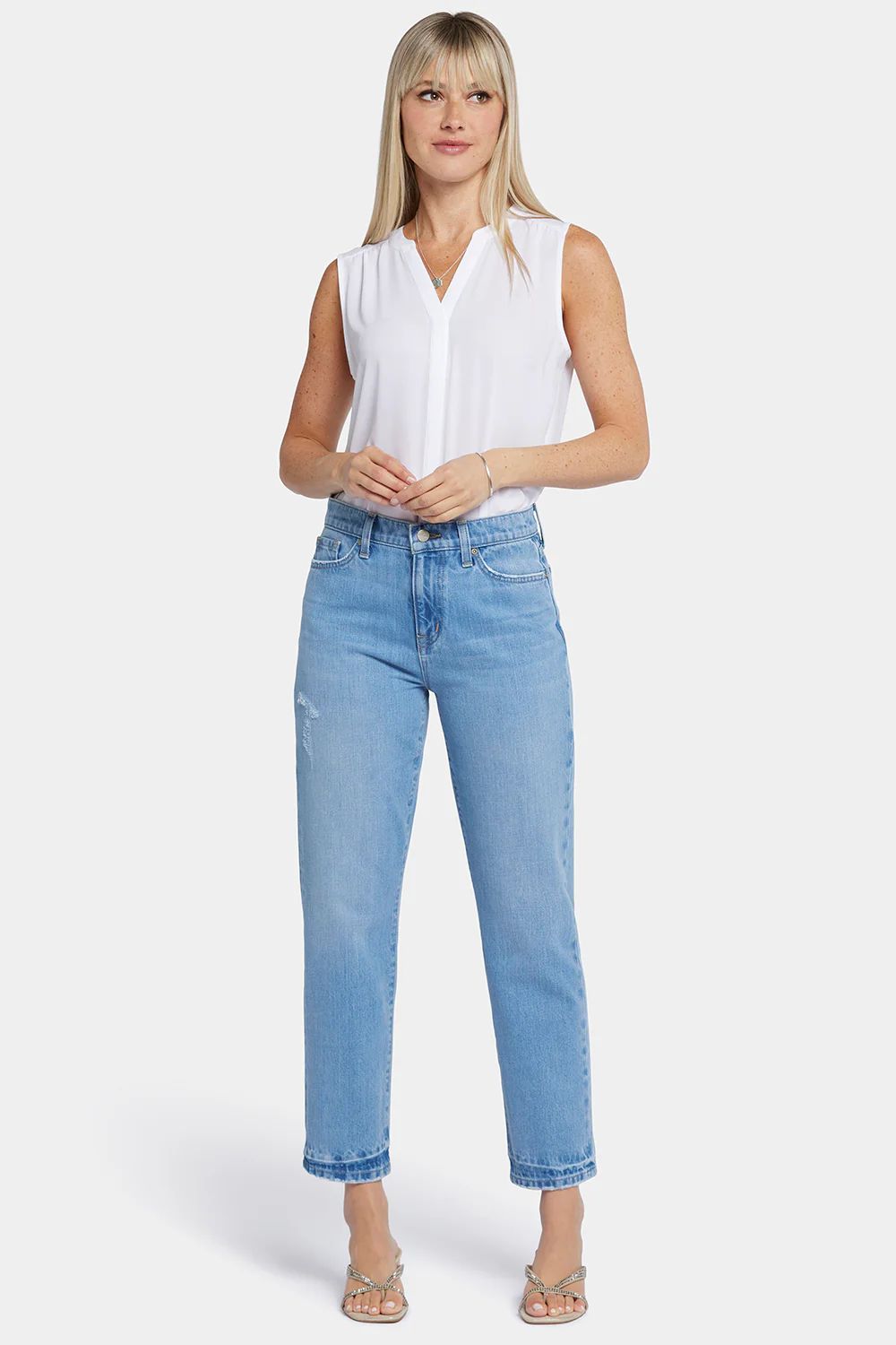 Charlotte Relaxed Jeans - Riviera Sky | NYDJ