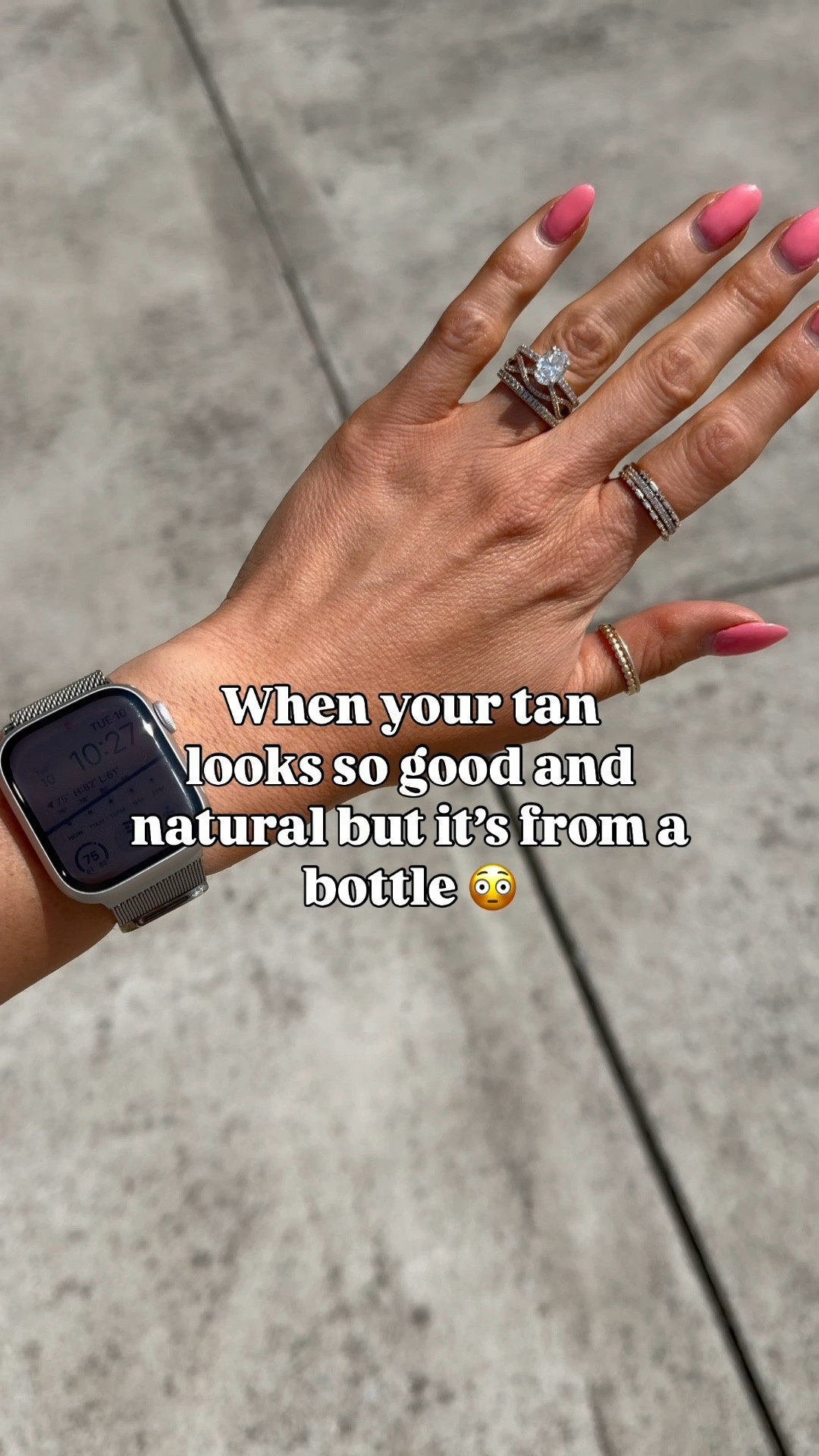 Streak free and clean ingredients tan in a bottle! Med to dark color! Grab a buffing brush for hands and feet application! Apply all over body with hands! I mix with additional moisturizer for an extra streak free finish! 

#LTKBeauty #LTKSummerEdit #LTKSwim