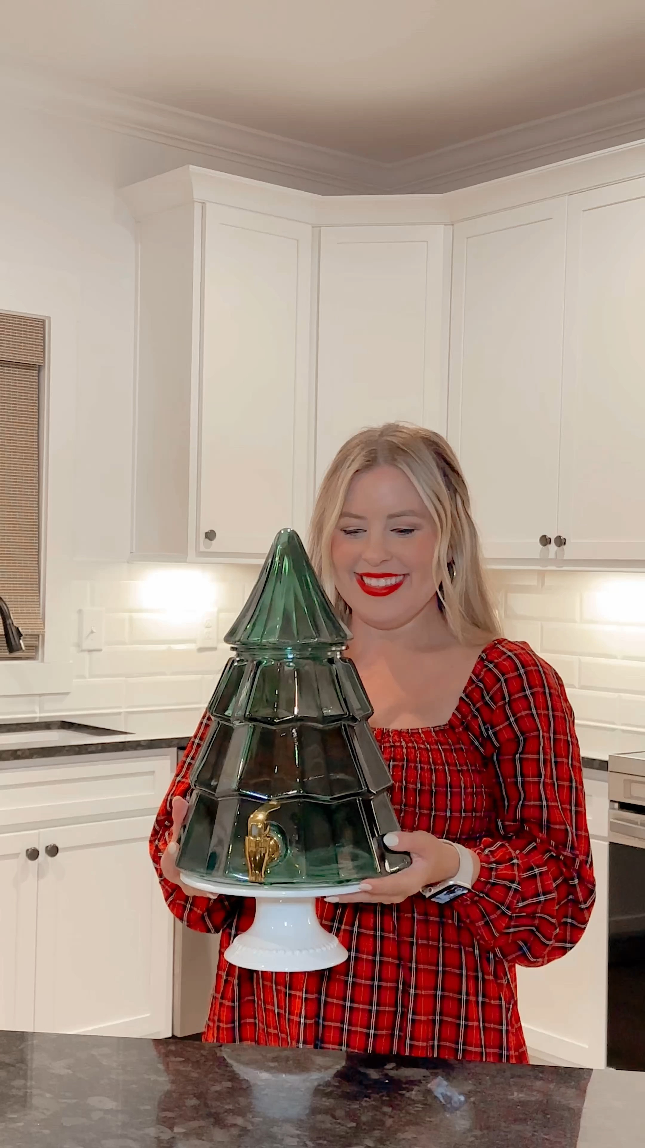 My nanny’s famous Christmas punch in the cutest Christmas tree pitcher from Walmart. 

#LTKHoliday