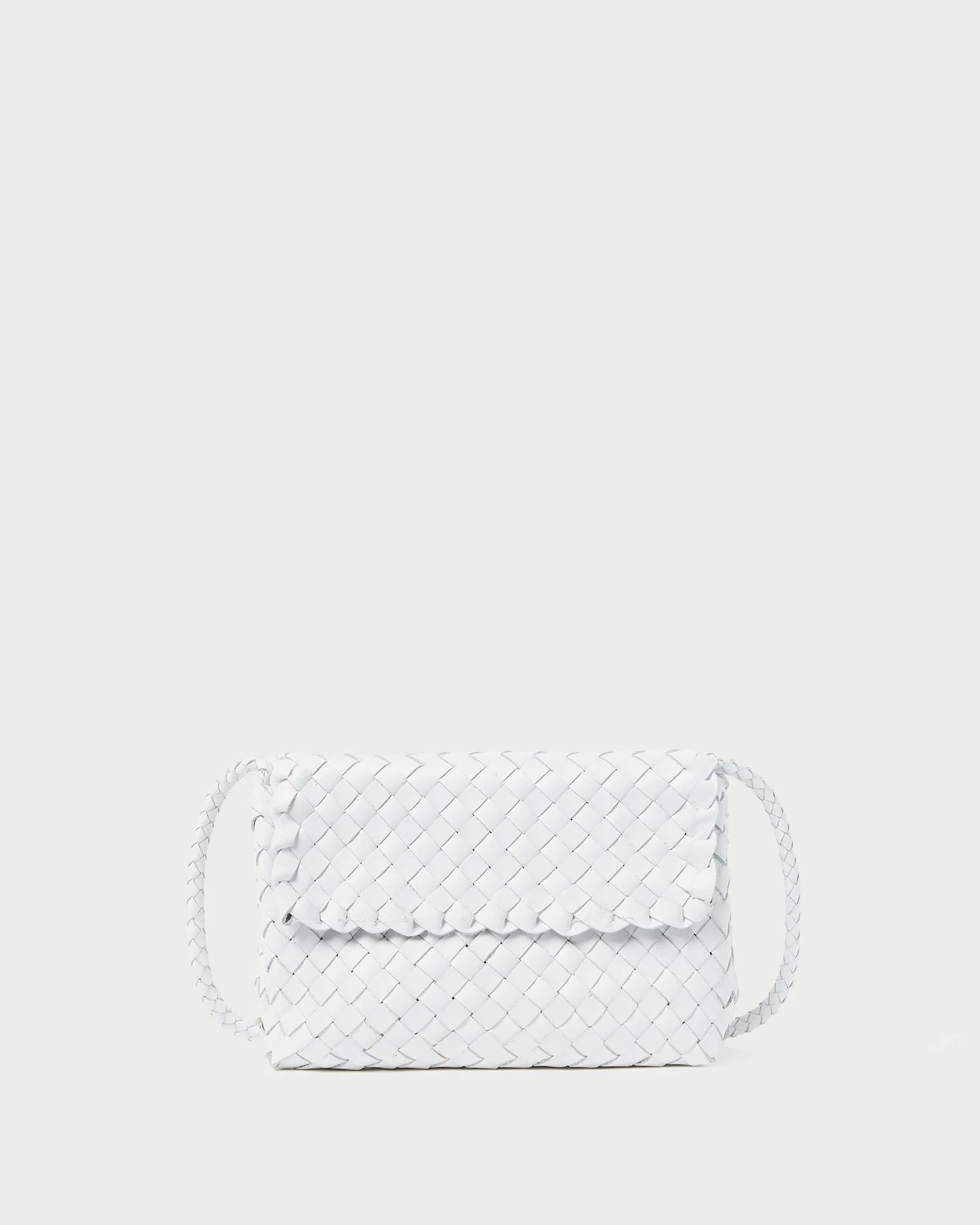 Billie White Leather Shoulder Bag | Loeffler Randall