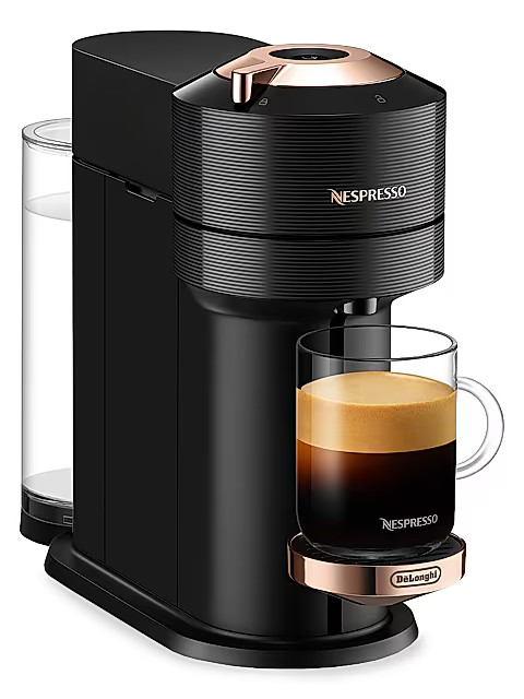 Nespresso by Delonghi


Vertuo Next Premium Coffee & Espresso Maker



5 out of 5 Customer Rating | Saks Fifth Avenue