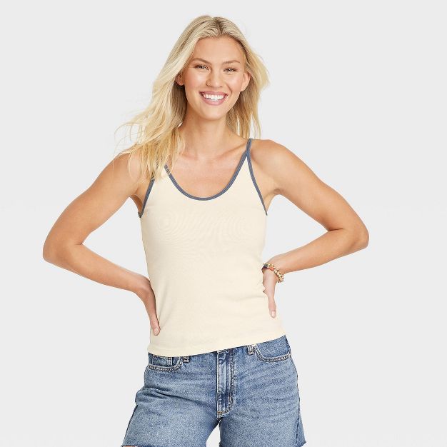 Women's Slim Fit Colorblock Cami Tank Top - Universal Thread™ | Target