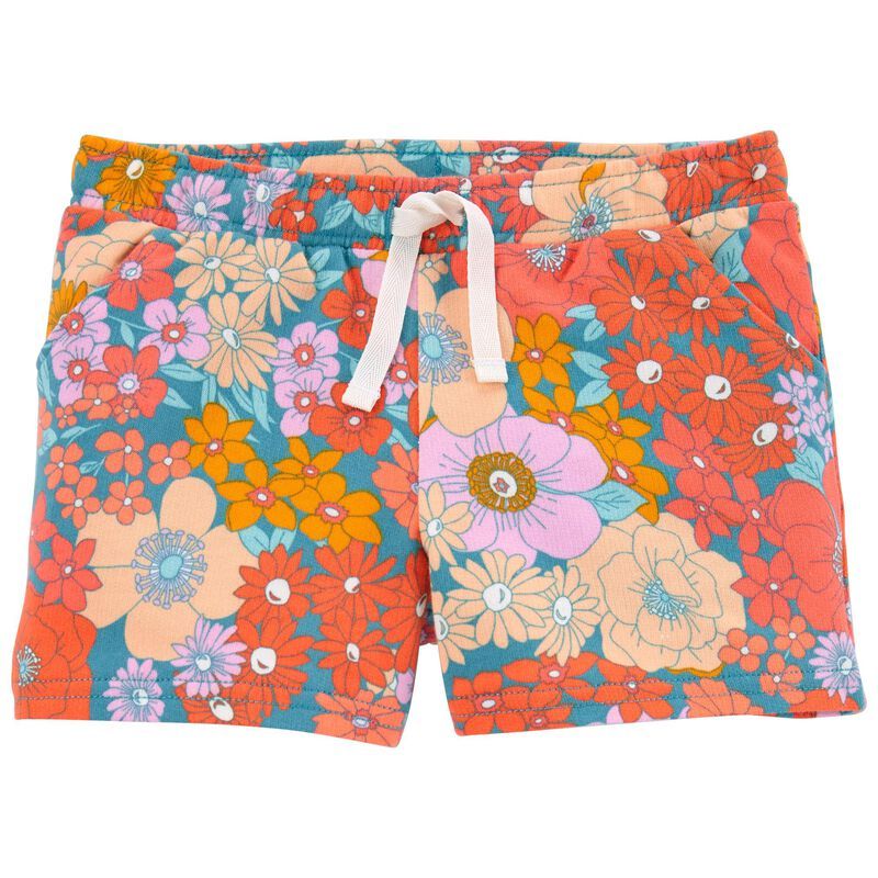 Floral Pull-On French Terry Shorts | Carter's