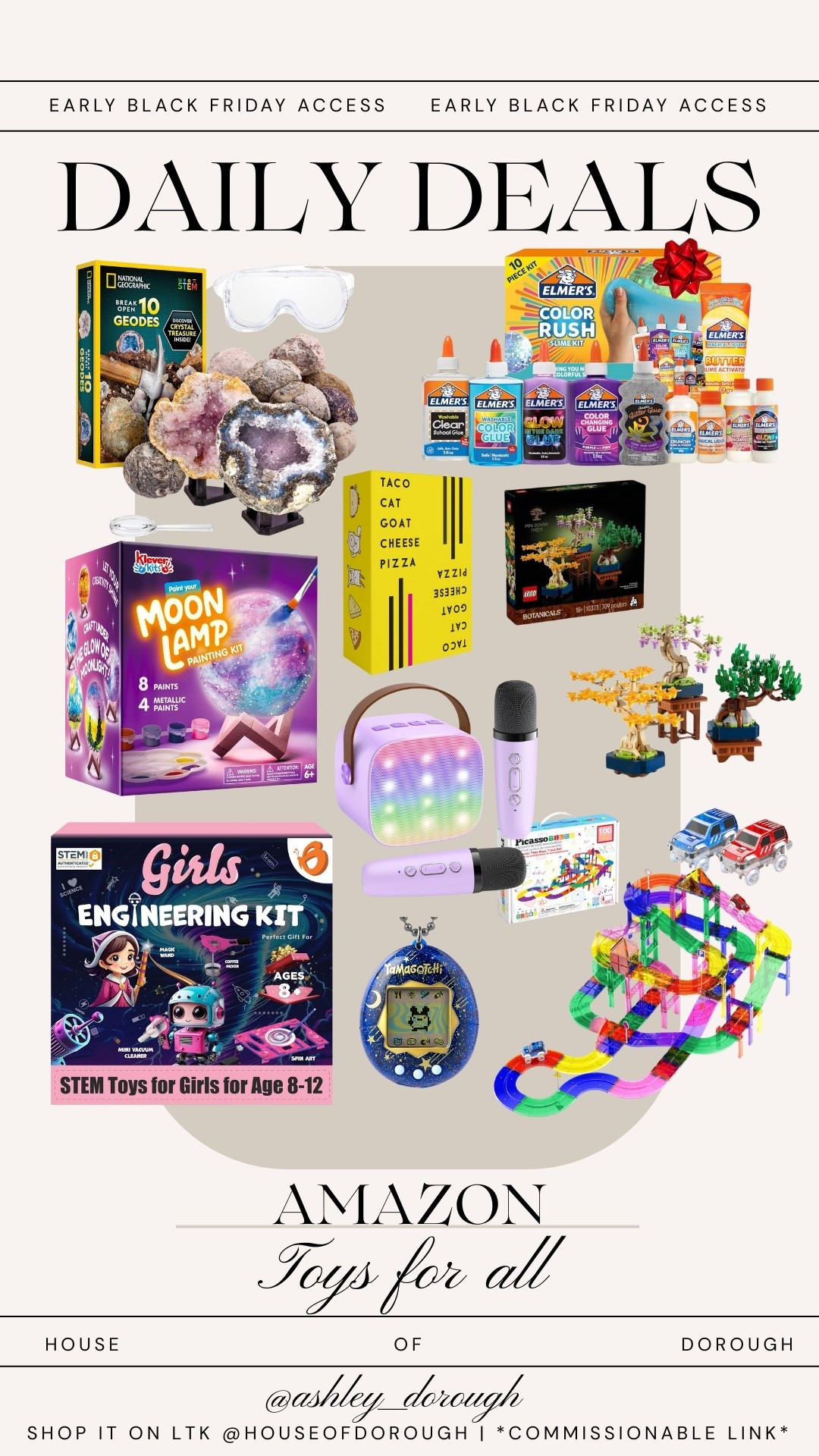 Amazon Black Friday daily deals! Toys for all!

Amazon essentials, amazon finds, toys, Black Friday sale

#LTKKids #LTKCyberWeek #LTKSaleAlert
